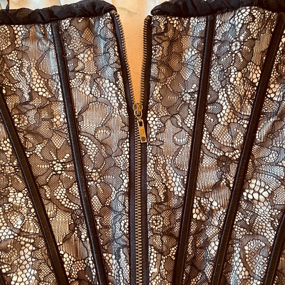 BEBE Bustier Black dentelle - Picture 8 of 8